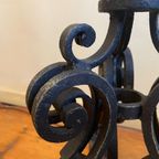 Vloerlamp Schemerlamp Staande Lamp Vintage Jaren 40 Frans thumbnail 5