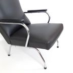 Sh50 – Fauteuil Jaren 60 -Chromen Buis Meubel thumbnail 4