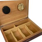 Vintage/ Art Deco Style - Humidor For Cigars - Silver Match thumbnail 7
