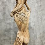 Oud Stenen Tuinbeeld Franse Sculptuur 175 Cm Hoog thumbnail 14