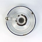 Oude Emaille Blaker / Kandelaar Rond Brocante thumbnail 5