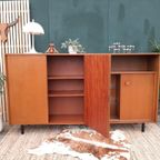 Vintage Wandkast Mid Century Design Highboard Retro Kast 60 thumbnail 7