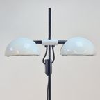 Vintage Valenti Milano Vloerlamp Design ‘70 Italy Wit Dimmer thumbnail 8