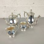 Verzilverd Thee & Koffie Servies thumbnail 4