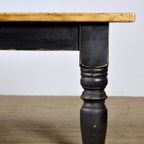 Grenen Boeren Tafel Met Oud Blad thumbnail 11