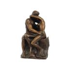 Naar Auguste Rodin Le Baiser Beeld De Kus Reproductie Brons thumbnail 8