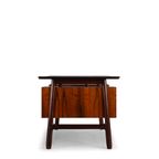 Palissander Vintage Bureau : Model 75 By Gunni Omann For Omann Jun Mobelfabrik, 1960S thumbnail 5