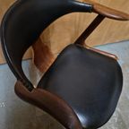 Set Van 6 Vintage Stoelen Koehoorn Stoelen Van Teeffelen thumbnail 23