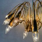 Vintage Brass Italian Sputnik Chandelier thumbnail 9