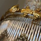 Italiaanse Opaliserende Hollywood Vintage Regency Hanglamp thumbnail 6