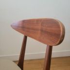 Vintage Deense Eetkamerstoel In Teak 1960 thumbnail 7