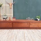 Mid Century Design Lowboard Tv-Meubel Palissander Dressoir thumbnail 2