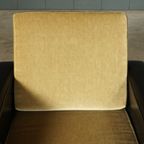 Vintage Fauteuil – Velours – Jaren 60 thumbnail 11