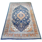 Vintage Xl Perzisch Tapijt Handgeknoopt Tabriz 314 X 192 Cm thumbnail 2