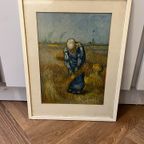De Korenbindster Van Van Gogh thumbnail 4