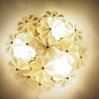 Ernst Palme Kristallen Bloemenlamp, 1970S thumbnail 5
