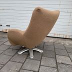 Leolux Bellelaine - Draaifauteuil-  Bruine Stof thumbnail 2