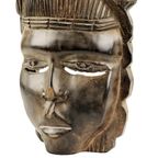 Oosters Masker Tribale Kunst Hardhout Vrijstaand Hout Sixties 41Cm thumbnail 9