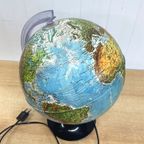 Vintage Globelamp Wereldbol Tafellamp thumbnail 5