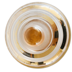 Art Deco Bonbonnière Roze Goud Glas Sieradendoosje 1950’s thumbnail 5