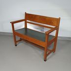 Art Deco / Haagse School / Bench / 1930S thumbnail 7