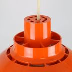 Iconische Oranje Plastic Space Age Lamp Van Nordisk Solar Compagny Ontworpen Door K. Kewo *** Jar thumbnail 11