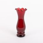 Set Of 4 Art Glass Vases By Monica Bratt For Reijmyre, Sweden 1950’s thumbnail 4