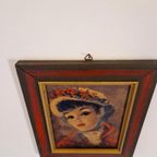 Cherry Jeffe Huldah Dame In Lijst Vintage thumbnail 8