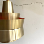 Mooie Metalen Hanglamp, Carl Thore, Granhaga thumbnail 4