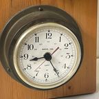 Inproco / Marine Time - Vintage Nautical Instruments And Clock Mounted On Wood thumbnail 6