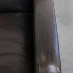 Stijlvolle En Tijdloze Zwart/ Grijze Schapenleren Design Fauteuil/ Armchair Met Comfortabele Zit thumbnail 8