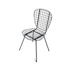 Vintage Wire Chair - In/Outdoor Usage - Maker Unknown, Made In Holland - Great Condition thumbnail 7