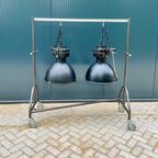 2x Grote Zware Industriële Lamp thumbnail 8