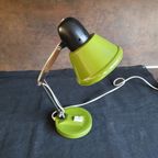 Bureaulamp - Tafellamp - Bedlamp - Groen - Jaren '60/'70 thumbnail 7