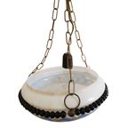 Prachtige Grote Art Deco Schaal Lamp, Jaren '30/'40 thumbnail 4