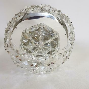 Plafondlamp Salle 8 lichts (kristal/chroom) - 60cm - Salle