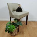 Antiek Vintage Stoeltje, Fauteuil, Stoel thumbnail 2