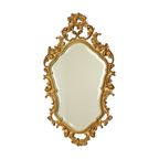 Vergulde Deknudt Rococo Stijl Spiegel Kuifspiegel Acanthus 81cm thumbnail 2