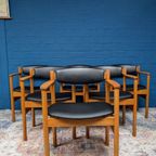 6x Deens Design Stoelen, Jørgen Bækmark, Fdb Møbler thumbnail 14