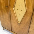Midcentury Vintage Kledingkast Hang/Leg Demontabel thumbnail 7