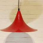 Vintage Heksenhoed Lamp Hanglamp, Rood thumbnail 9