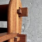 Brutalist Wooden Armchairs ( 3 Seat+2X1Seat Available) thumbnail 7