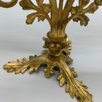 Antieke Gotische Kerk/Altaar Kandelaar thumbnail 10