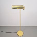 Vintage George Hansen Metalarte Vloerlamp Messing ‘60 Goud thumbnail 8