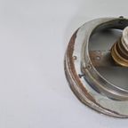 Art Deco Plafondlamp Geometrisch Opaline. thumbnail 8