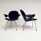 Donkerblauwe Kembo Fauteuil Van W.h. Gispen, Na 2000 thumbnail 4