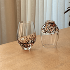 Set Of 2 Rare Vintage Ikea Handblown Glasse thumbnail 2