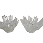 Revontulet - Ice Glass Bowl - 'Nothern Lights' - Tauno Wirkkala Voor Humppila - Finland - 1970'S thumbnail 7