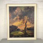 Albert Steel - Landschap Schilderij thumbnail 2