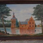 Schilderij Kasteel De Granvelle Te Sint-Joost-Ten-Node thumbnail 2